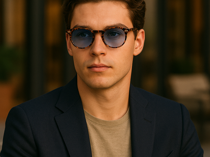 Diora - Leopard Blue Shades