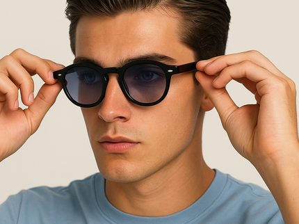 Diora - Denim Blue Velvet