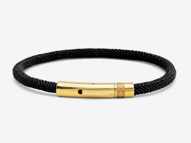 Noir Doré Bracelet